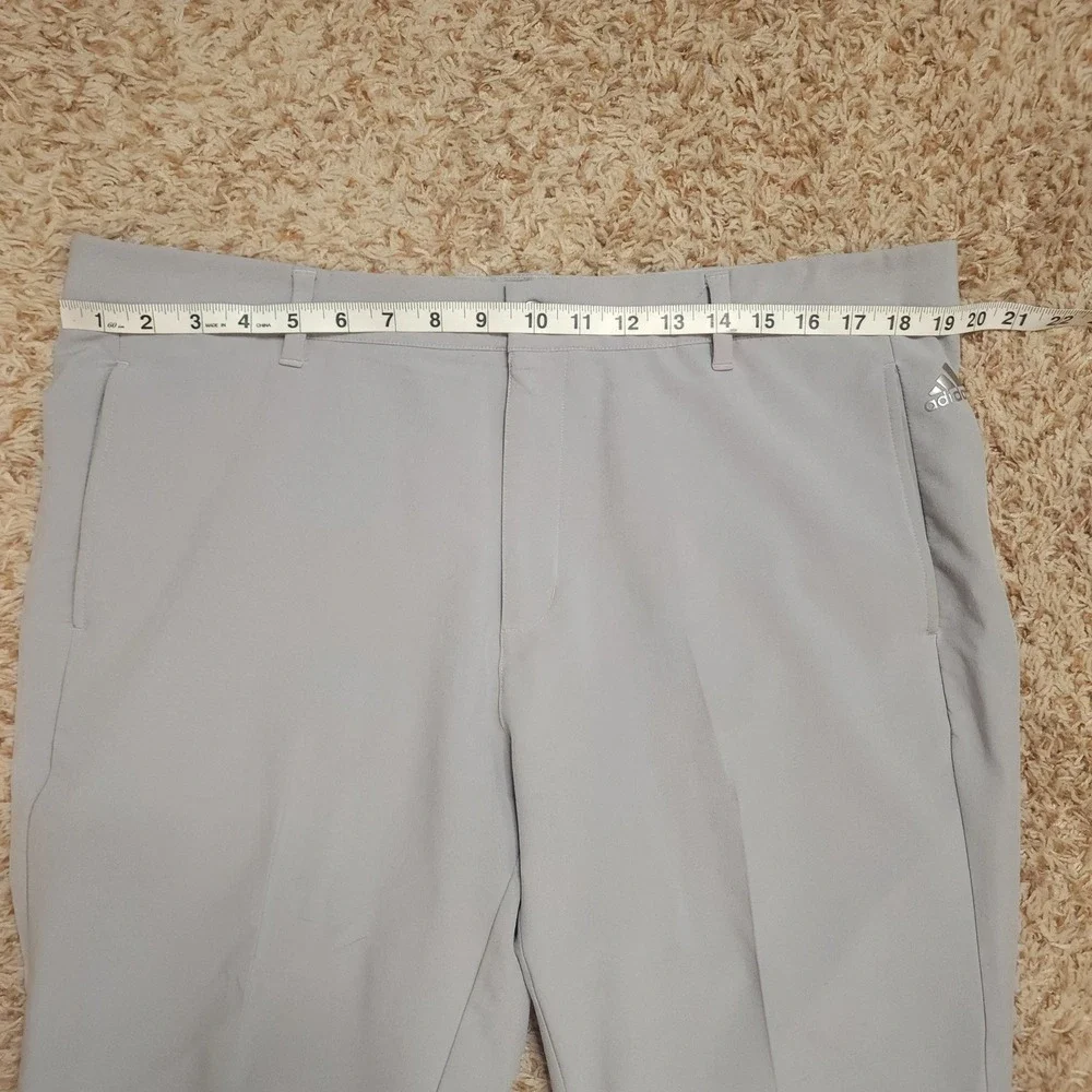 Adidas Golf Pants Mens‎ 38x30 Gray Ultimate365 Stretch Straight Leg Athletic